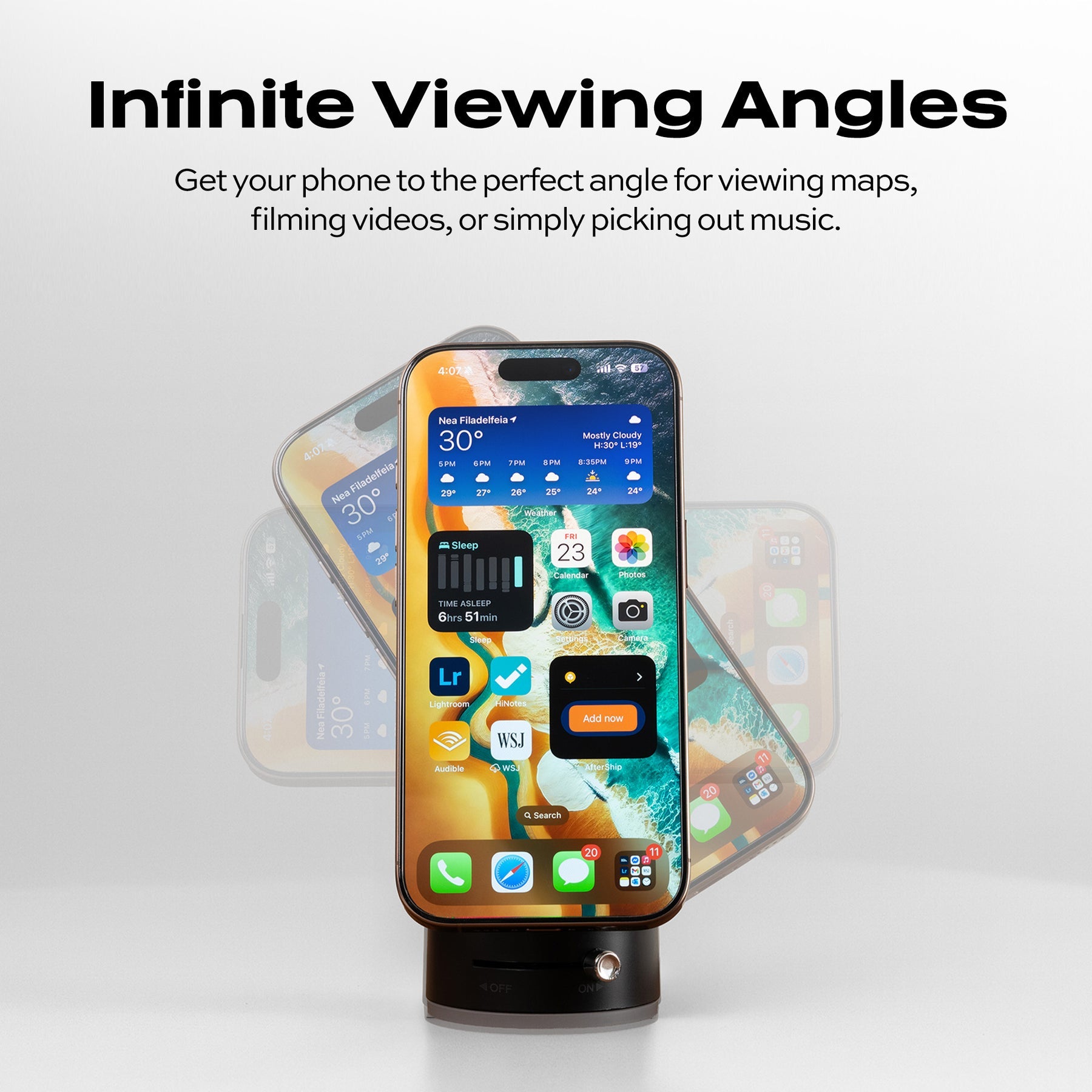 HyperMount magnetic phone mount with ultra-strong hold, 360-degree rotation, and universal compatibility for all smartphones-4