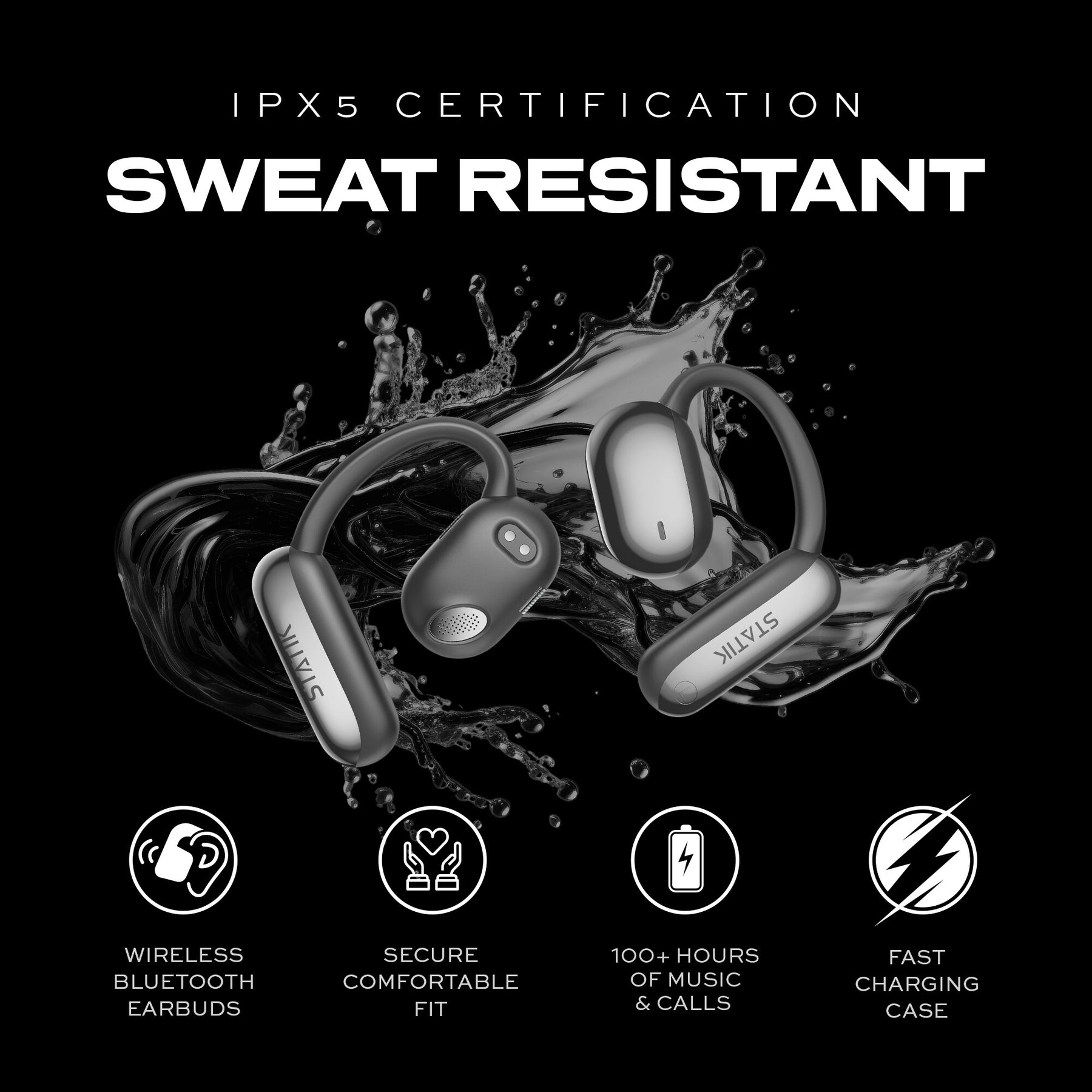 Open-ear Bluetooth earbuds with fast charging, waterproof features, and a comfortable ergonomic design for all-day use-5