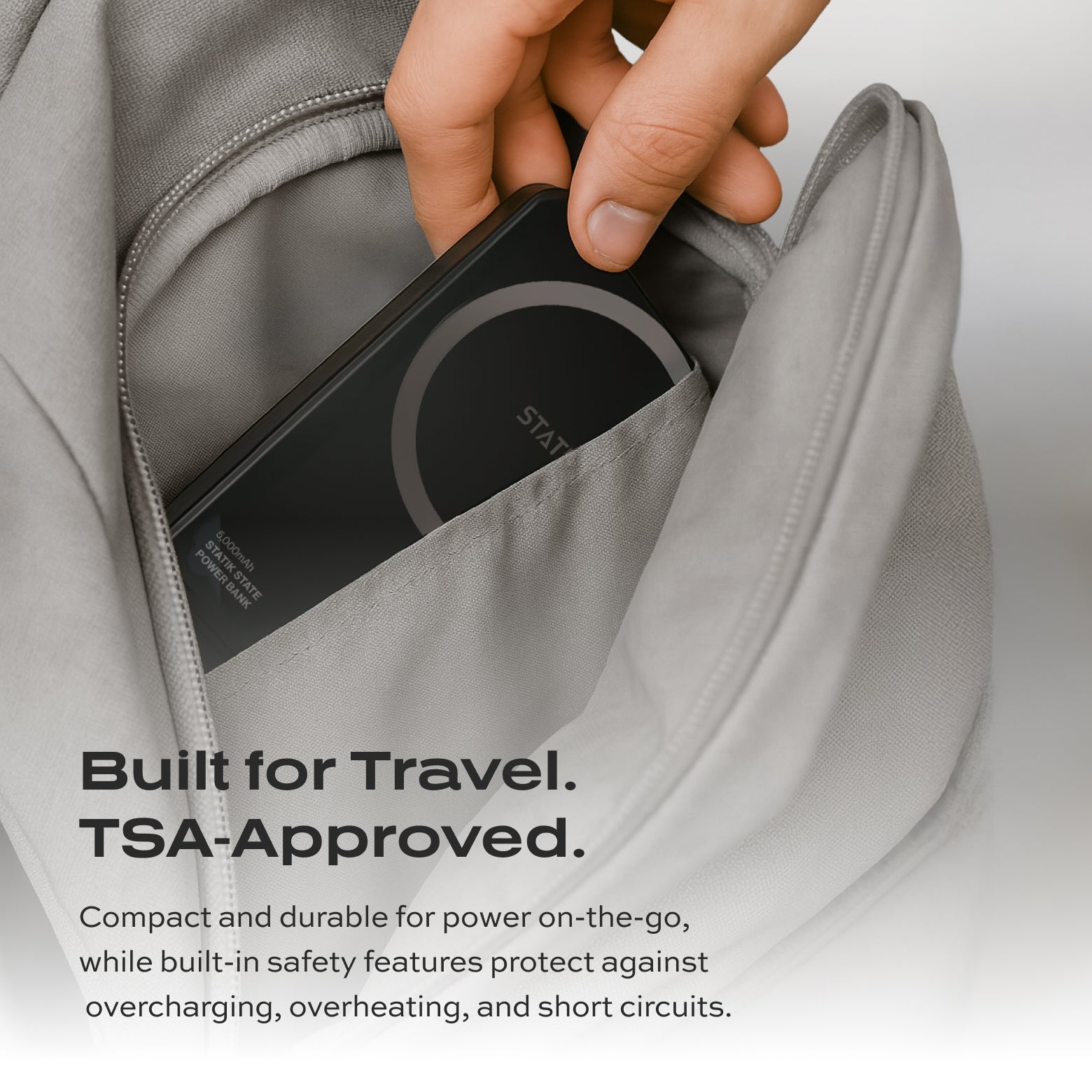 Ultra-safe, long-lasting power bank designed for travel, featuring compact design and reliable battery performance-1