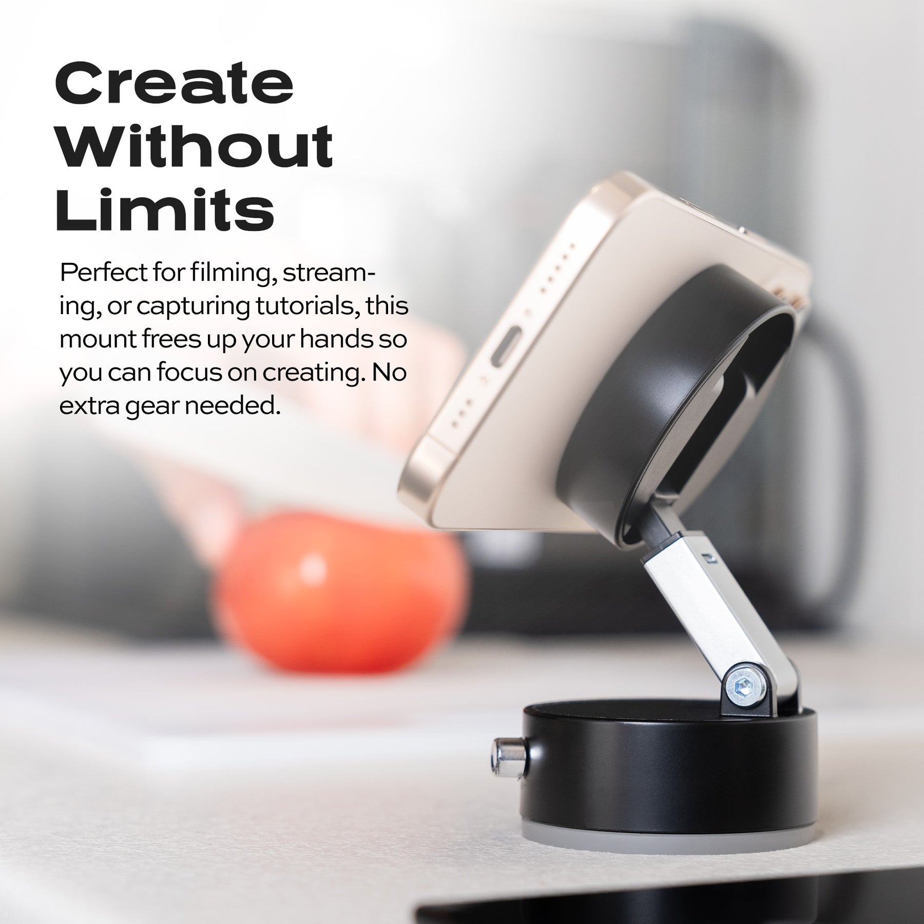 HyperMount magnetic phone mount with ultra-strong hold, 360-degree rotation, and universal compatibility for all smartphones-2